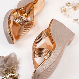 ICONICS Embellished Wedge Heels-34