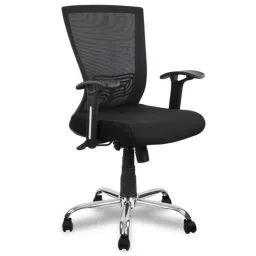 Mango Blossom Falcon Mesh Medium Back Black Office Chair, OFF.OFF.35649287-picture-10