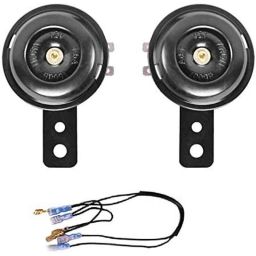 AOW High Tone Double Horn with Wire (12V,400 Hz,105-118 dB) for TVS Lets-17