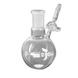 Glassco 250ml Glass Boro 3.3 Pear Shape Flask Single Neck, 059.468.07 (Pack of 5)-6