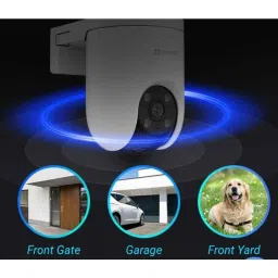 EZVIZ H8C 4G 2K Pan &a; Tilt Camera with AI Powered Human Detection, Color Night Vision, Two Way Talk, Weatherproof Design &a; All SIM Support image 5