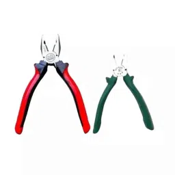 Sky Blue 2 Pcs 8 inch Multicolour 2 Cutting Wire False Piece Lineman Plier Combo, SBE267-picture-19