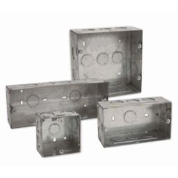GreatWhite Fiana 12 Module Metal Junction Box, 20812-18G (Pack of 5)-picture-35