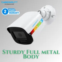 Cybernautt CNI-B5M4LVFMP 5MP HD Bullet Network IP Camera with Colour Night Vision, Human Detect, Motion Detect, Two Way Audio &a; NVR Enabled image 2