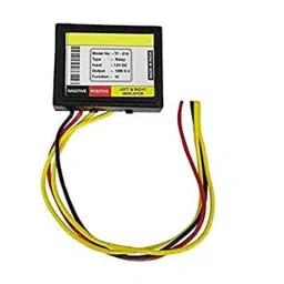 AOW Universal Bike Hazard Flasher Relay with Switch for All LED/Bulb Indicators H-27-12