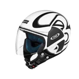 Studds N4 Expanded Polystyrene White Open Face Helmet, Size: Medium-picture-35