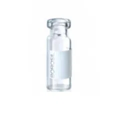 Borosil 100 Pcs 11mm Silver Silicone Cap for 2ml Crimp Neck Vial, CS000011ASC011 (Pack of 10)-12