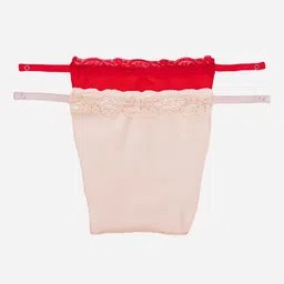 Finesse Miracle Cami Pack Of 2 Mock Camisoles Cleavage Cover-image-67