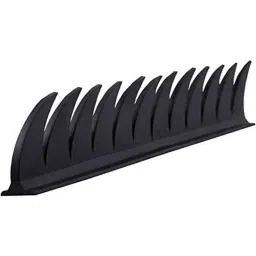 AOW Cuttable Helmet Spikes for All Motorcycles Dirt Bike &a; Normal Helmets (Black) y-86-30