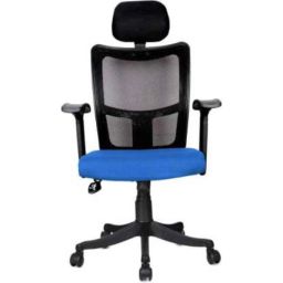 Rajpura Brio High Back Black &a; Blue Revolving Office Executive Chair, RSE203-Black &a; Blue-image-72