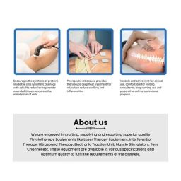 Physiotrex 4 Channel Microprocessor Ultrasonic Physiotherapy Machine for All Pain Relief image 5