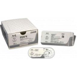 Ethicon NW9304 PDS II 4-0 Violet Monofilament Suture, Size: 70cm (Pack of 12)-image-6