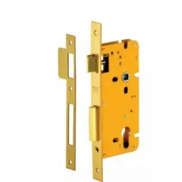 Dorset Stainless Steel Lacquered Brass Deadbolt Mortise Lock, ML 100 SS (Pack of 3)-picture-9
