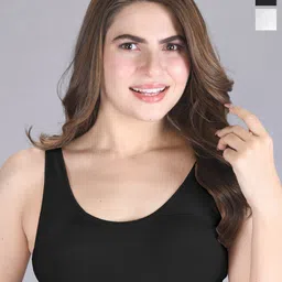 LUX VENUS Pack Of 2 Full Coverage Cotton Workout Bra All Day Comfort-picture-40