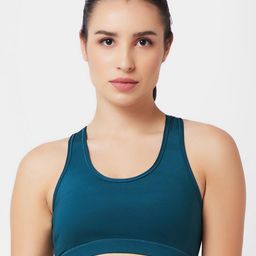Candyskin Full Coverage Cotton Workout Bra with All Day Comfort-34