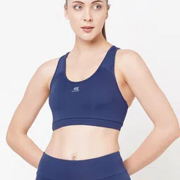 LAASA SPORTS Removable Padding Non-Wired Moisture Wicking Dry-Fit Workout Bra-17