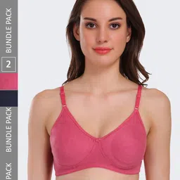 POOJA RAGENEE Pack Of 2 All Day Comfort Full Coverage T-shirt Bra-picture-20