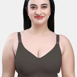 SKDREAMS Non Padded Full Coverage Cotton Minimizer Bra With All Day Comfort image 1