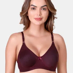 SKDREAMS Full Coverage Non Padded Seamless Cotton T-shirt Bra With All Day Comfort-picture-30