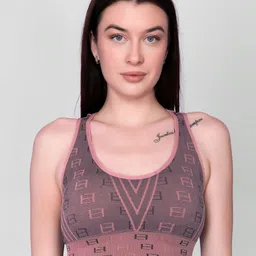 Flenzy Geometric Bra Full Coverage-2