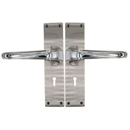 Link 8 inch Plate Zinc Key Mortise Door Lock Set, 2022-picture-18