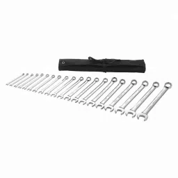 Westward 20Pcs Steel Full Polish Offset Combination Wrench Set, 54DF97-picture-48