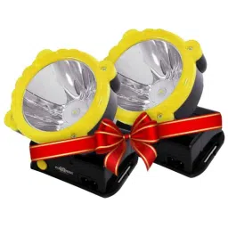 Pick Ur Needs 25W 12V ABS Yellow LED Head Light with 300m Projection Distance, PUN-2128 (Pack of 2)-picture-25