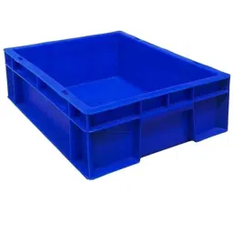 Singhal 40x30x12cm Plastic Blue Multipurpose Portable Storage Crate-image-14