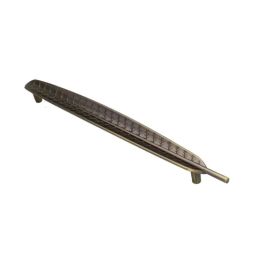 RAB Leaf 288mm Zinc Antique Brass Finish Drawer Pull Handle (Pack of 2)-image-19
