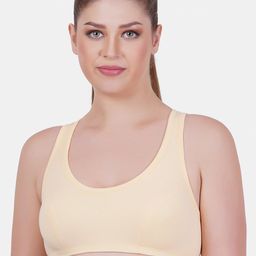 Reveira Dry Fit Workout Bra Medium Coverage Non Padded Seamless High Support-3