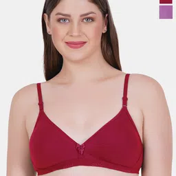 Reveira Pack of 2 Medium Coverage Dry Fit Everyday Bra With All Day Comfort-picture-43