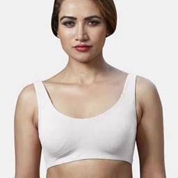 Dazzle  Women Removable Padding Half Coverage Sports Bra-picture-32