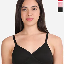 Susie Women Pack Of 3 Medium Coverage Everyday Bra-4