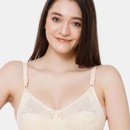 Lady Lyka Self Design Medium Coverage Non Padded Cotton T-Shirt Bra With All Day Comfort-picture-36