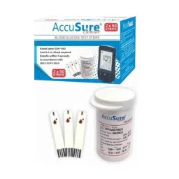 AccuSure AP-10 100 (2x50) Blood Glucose Test Strips-16