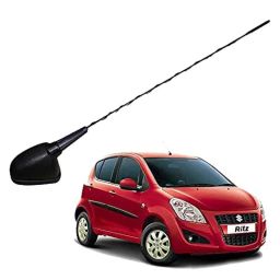 Auto Pearl Black Mount Rubber Mast Flexible Car Roof Antenna with Anti-Theft Design For Maruti Suzuki Ritz-image-15