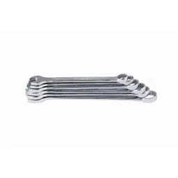 De Neers 14-12M 12 Pcs Chrome Finish Combination Spanner Set (Pack of 30)-14