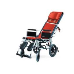 Karma KM-5000 F14 115kg Aluminum Alloy Recline Premium Wheel Chair, 132-00004-40