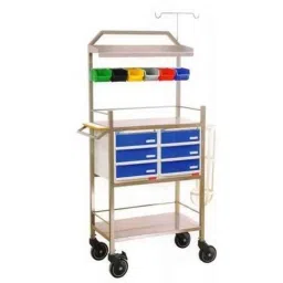 AS Medisteel ASM-1117 Stainless Steel Crash Cart Trolley-picture-15