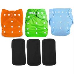 Fastgear Cotton Washable Button Strap Diaper, FG506, Size: Free Size-image-15