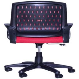 Regent Smart Net &a; Metal Red Mesh Chair image 5