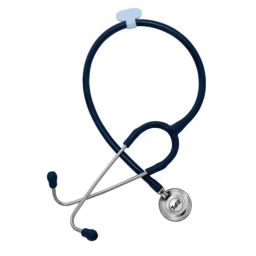 BPL Single Tube Bell &a; Diaphragm Metal Blue Adult Chest Piece Stethoscope, ST-02-25
