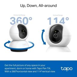 TP-Link Tapo C220 4MP 2K QHD PT Smart WiFi Camera with AI Detection, Alexa &a; Google Enabled, Night Vision, Two-Way Audio &a; Motion Detection image 4