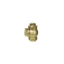 Sant 32mm Screwed Female Threads BSP Parallel Gun Metal Right Angle Lift Check Valves, IS 23-1