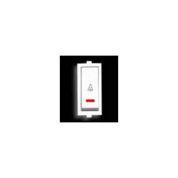 Anchor Roma Classic 10A 1 Module White Bell Push Switch with Neon, 21055 (Pack of 20)-picture-19