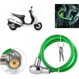 Auto Pearl PVC &a; Plastic Green Heavy Duty Cable Lock for Duro 125, 423-picture-45