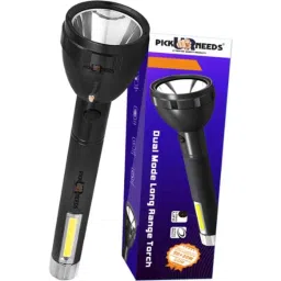 Pick Ur Needs 50W 12V Plastic Multicolor LED Torch with 2200 mAh Battery-picture-11
