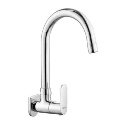 Ruhe Demure Brass Chrome Finish Sink Cock with 15 inch Round Swivel Spout, 11-0312-RM-picture-27