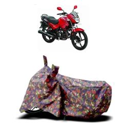 Winted Polyester UV &a; Water Resistant Bike Body Cover for Hero Glamour Fi , WIN-P-037-image-40