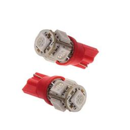 AOW 5 SMD (RED) LED Parking Bulb Pilot Light/License Plate car Lights for Mahindra Bolero (PAIR/DC-12V)-20